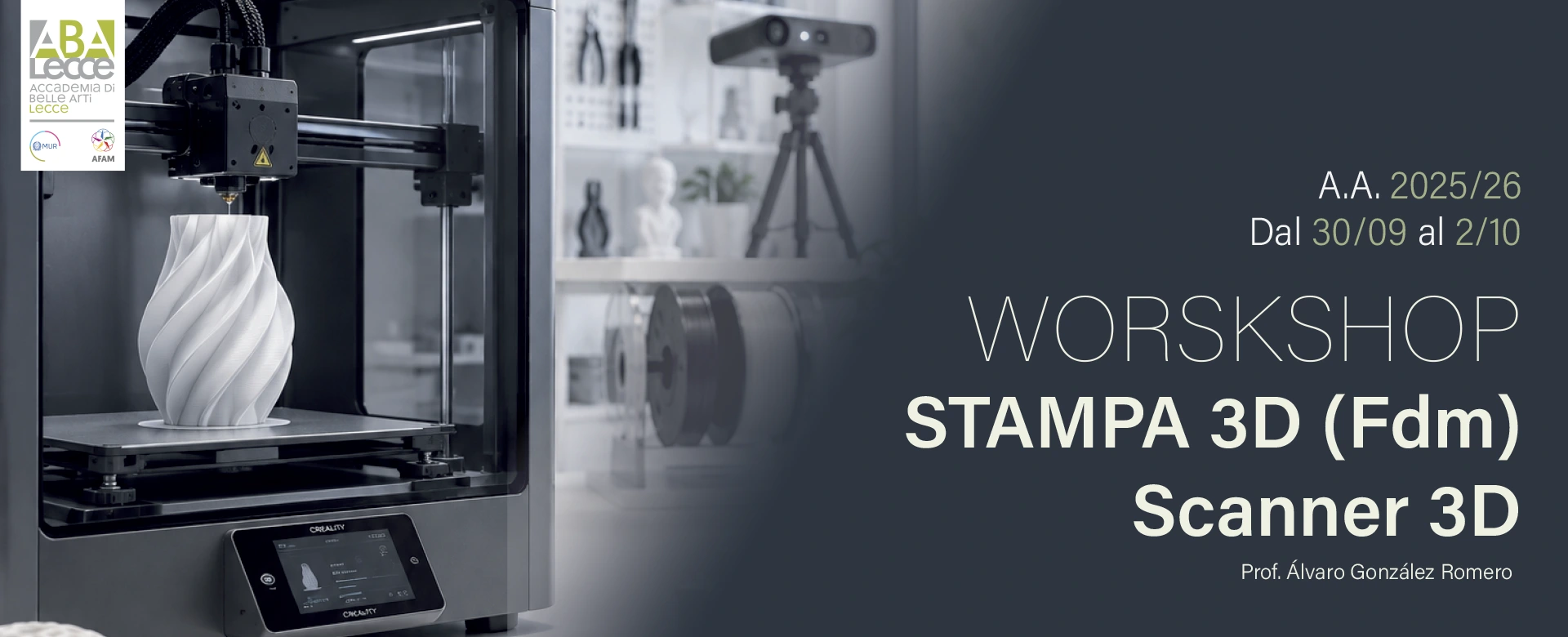 Banner Workshop Stampa E Scanner 3D